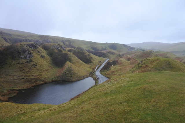 A naturally spaced geographic land.