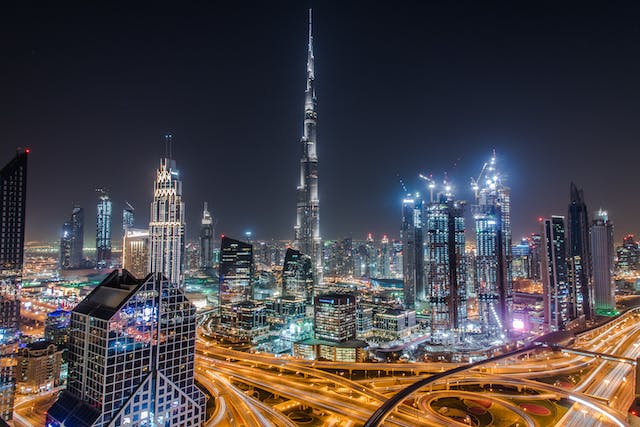 Burj Khalifa: The tallest building in the world.